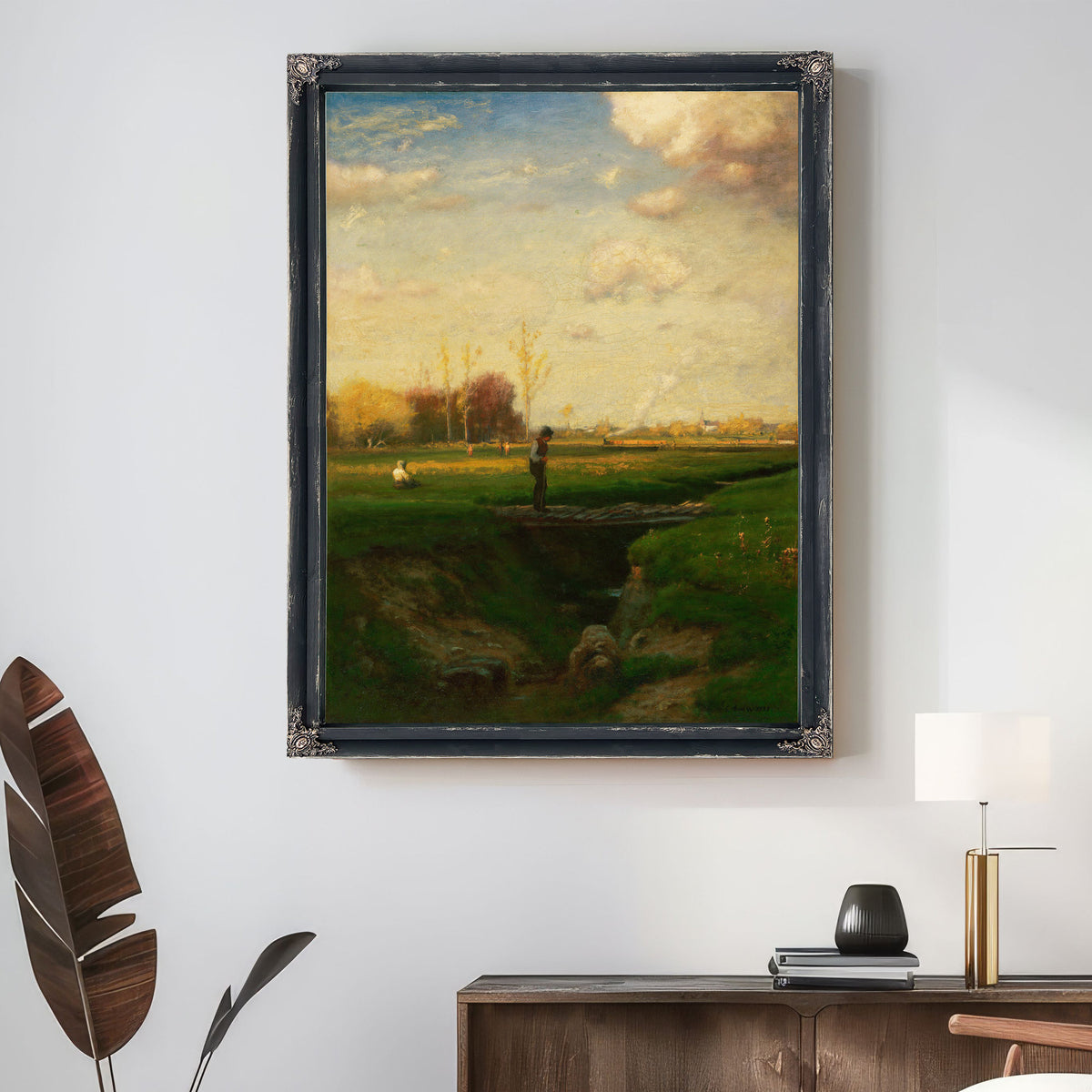 Short Cut Watchung Station New Jersey By George Inness