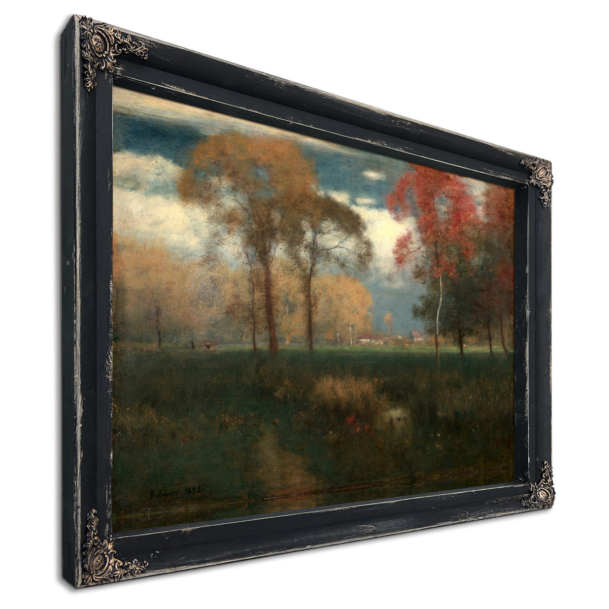 Sunny Autumn Day 1892 By George Inness