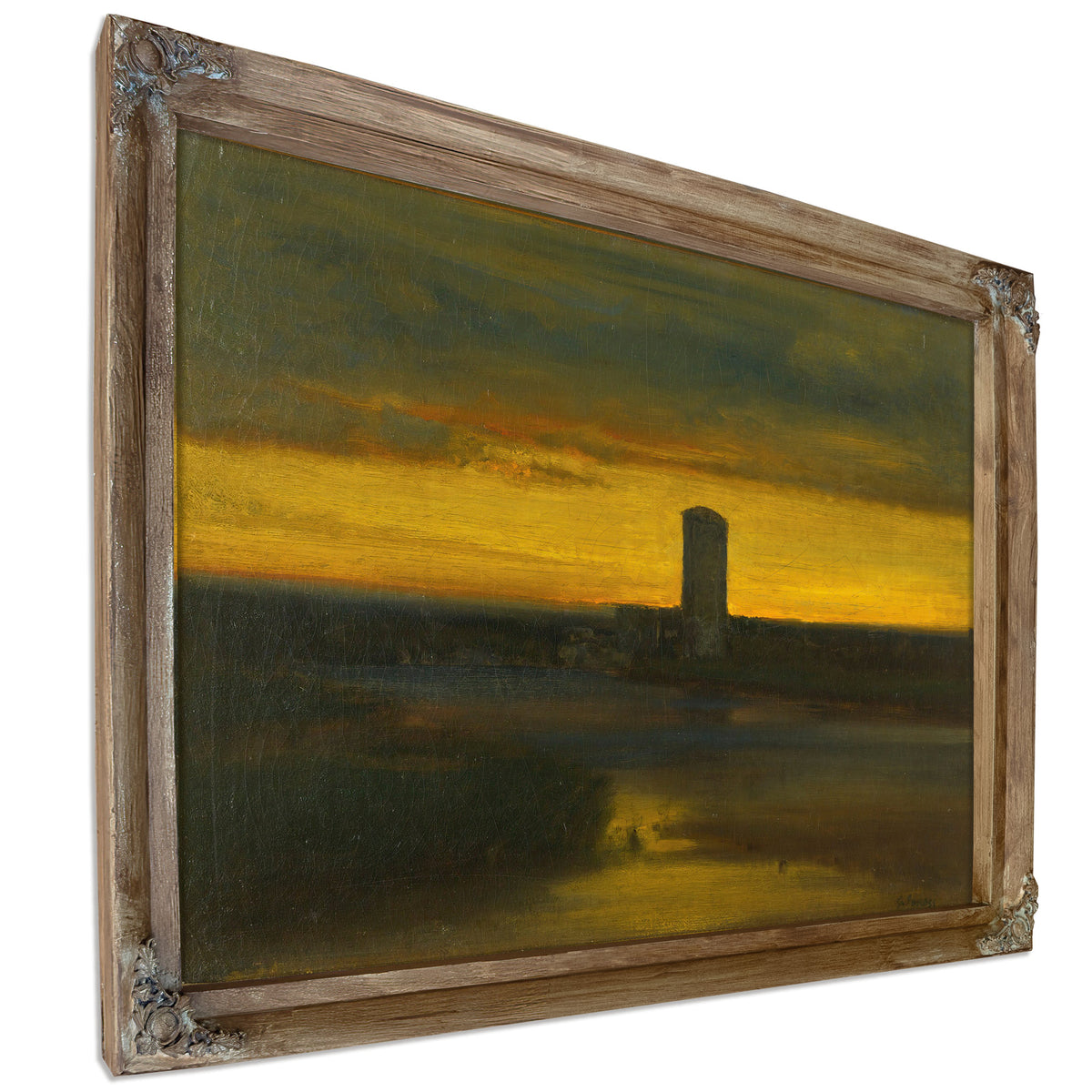 The After Glow Italy Circa 1873 By George Inness