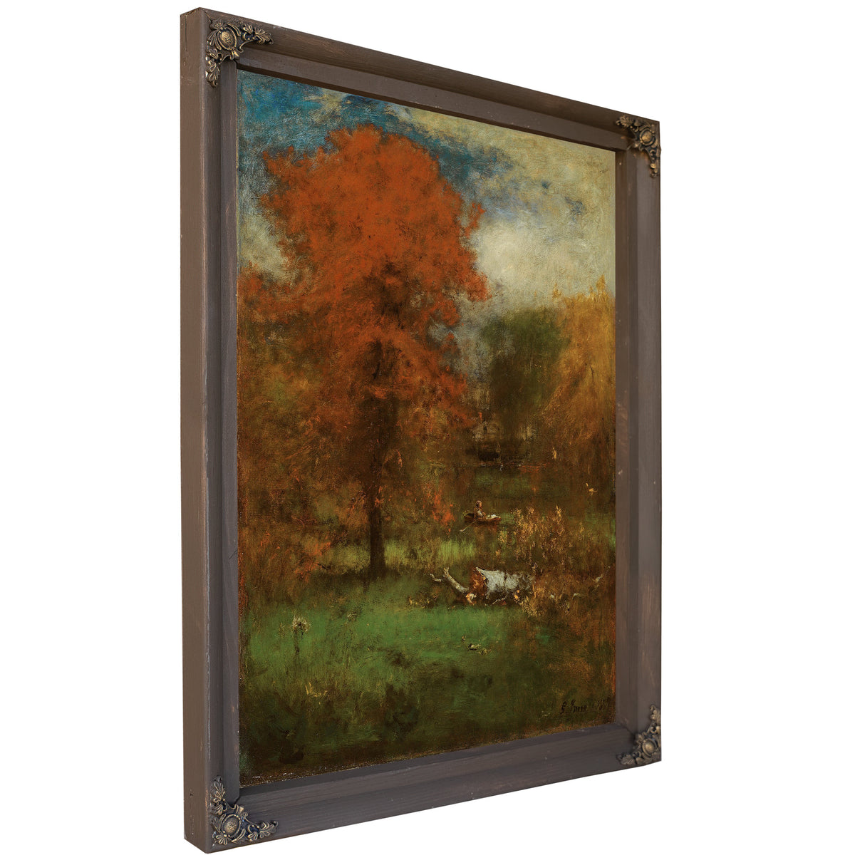 The Mill Pond 1889 By George Inness