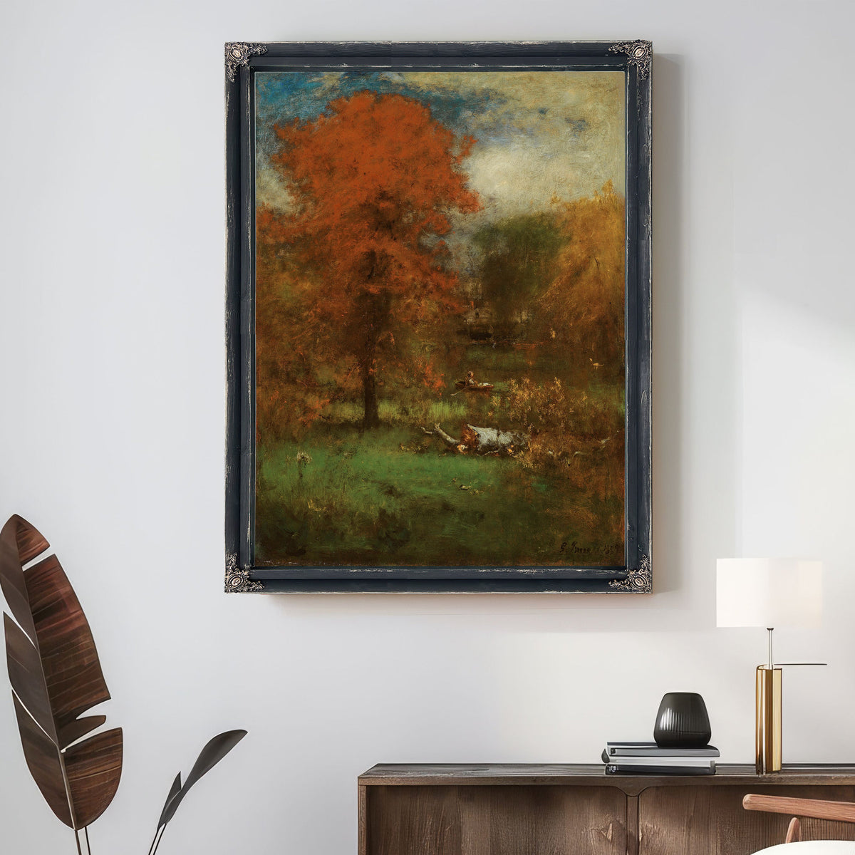 The Mill Pond 1889 By George Inness