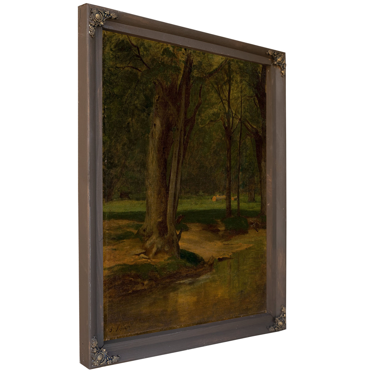 Trout Stream North Conway By George Inness