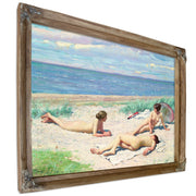 Girls On The Beach by Paul Fischer
