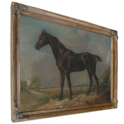 Golding Constables Black Riding Horse by John Constable