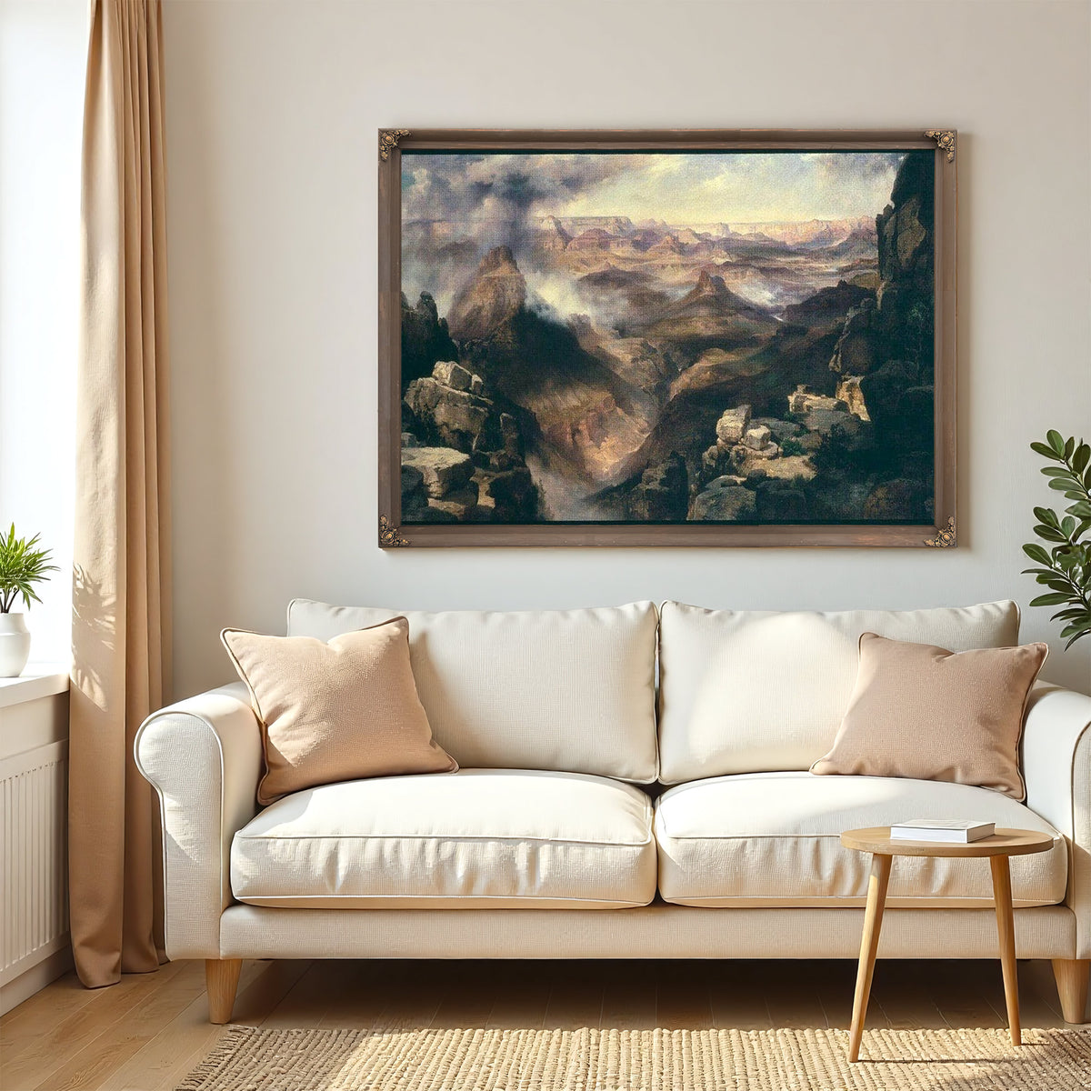 Grand Canyon Of The Colorado River By Thomas Moran