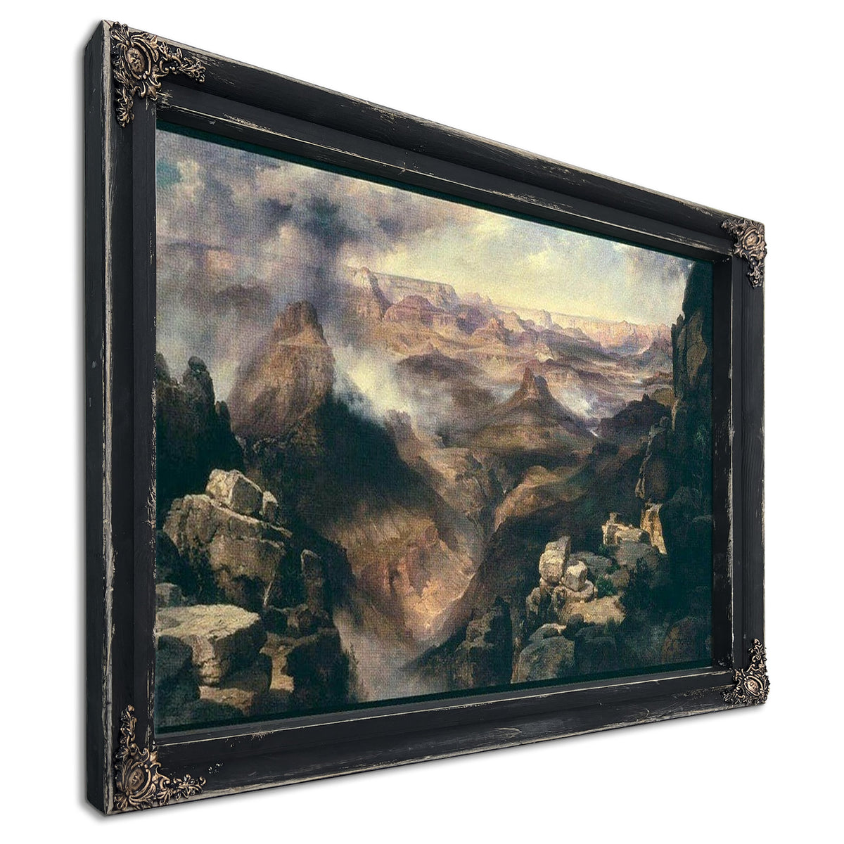 Grand Canyon Of The Colorado River By Thomas Moran