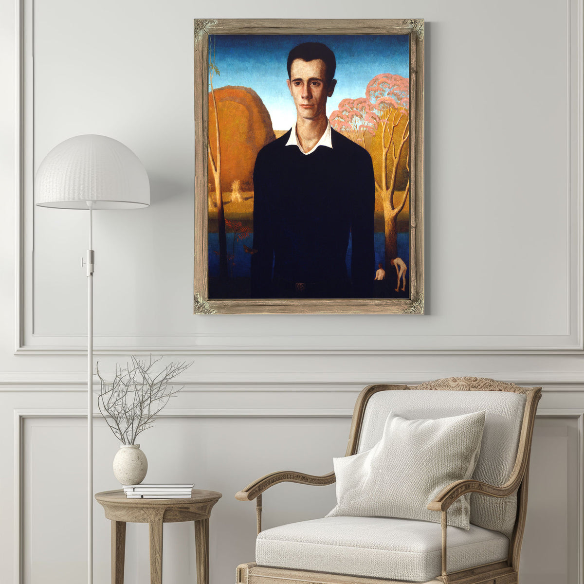 Arnold Comes Age 1930 By Grant Wood