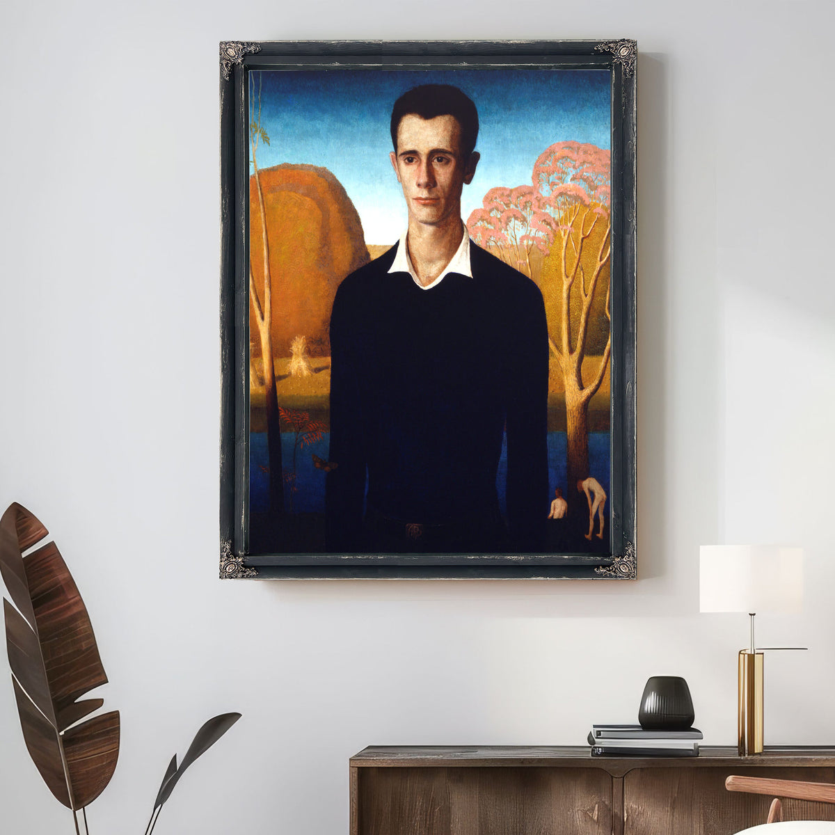 Arnold Comes Age 1930 By Grant Wood