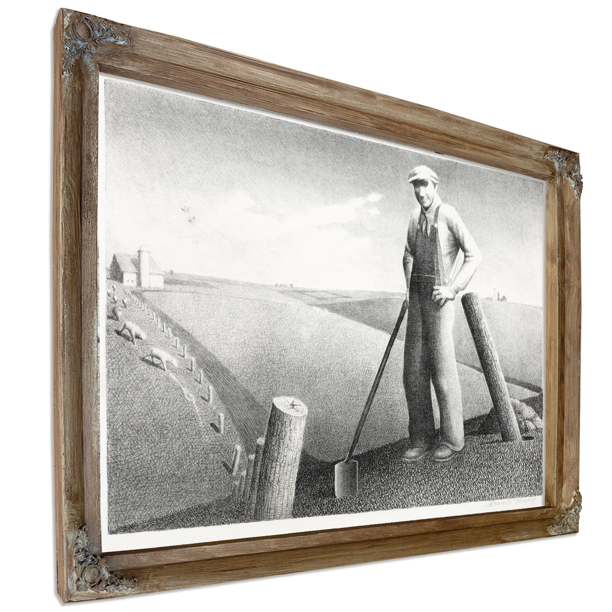 In Spring 1939 By Grant Wood