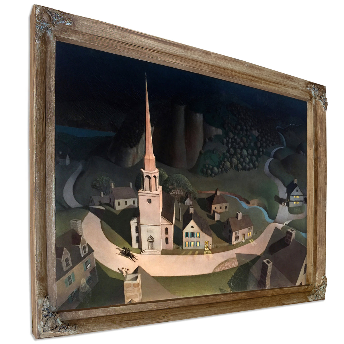 The Midnight Ride Paul Revere 1931 By Grant Wood