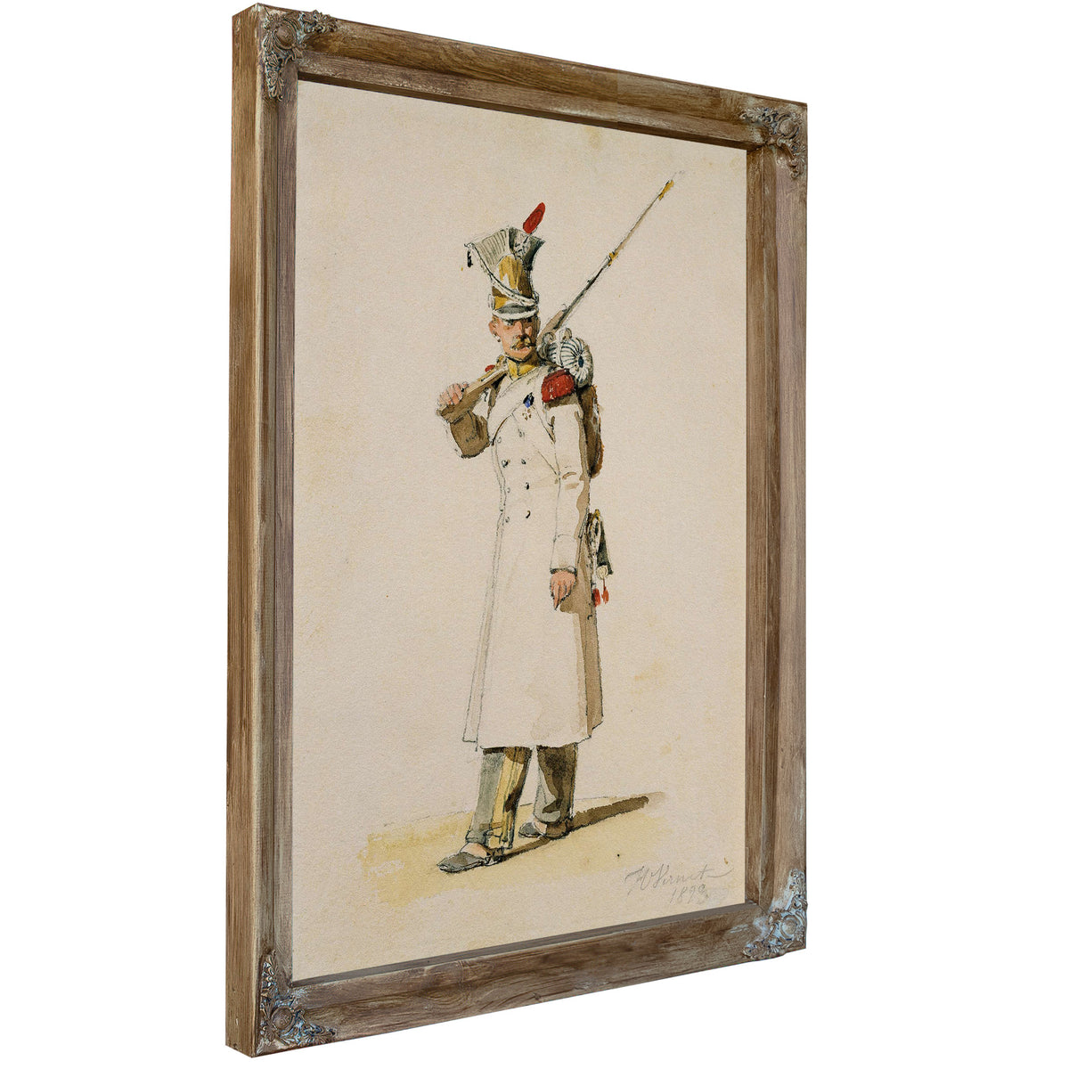 Grenadier Of The Vistula Legion by Horace Vernet