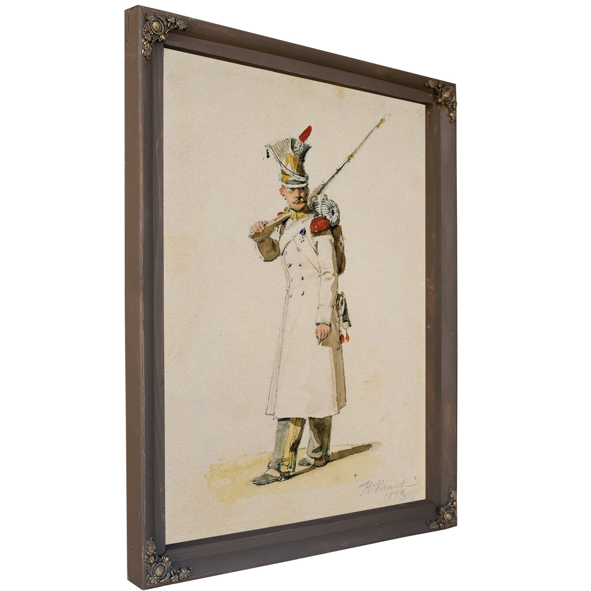 Grenadier Of The Vistula Legion by Horace Vernet