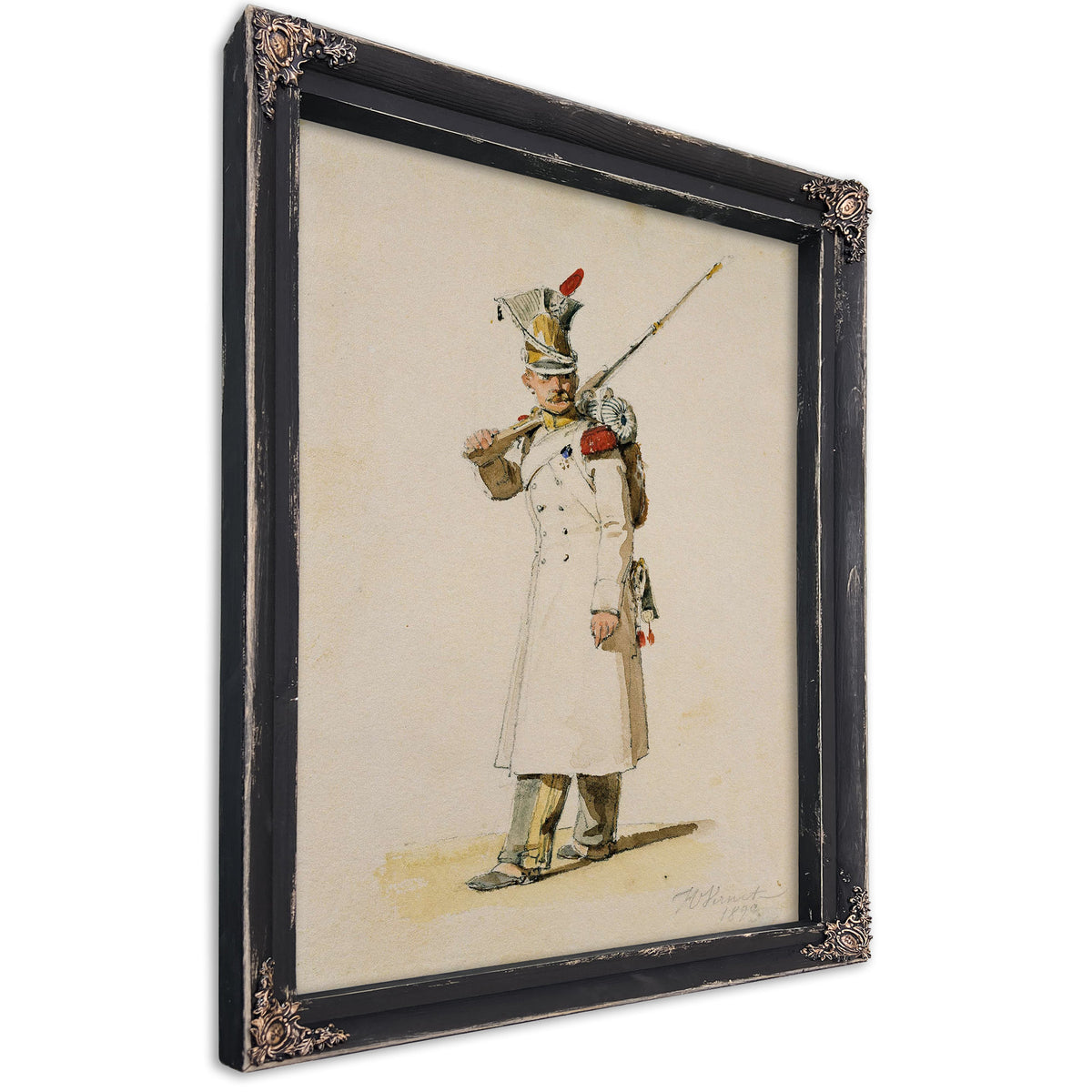 Grenadier Of The Vistula Legion by Horace Vernet