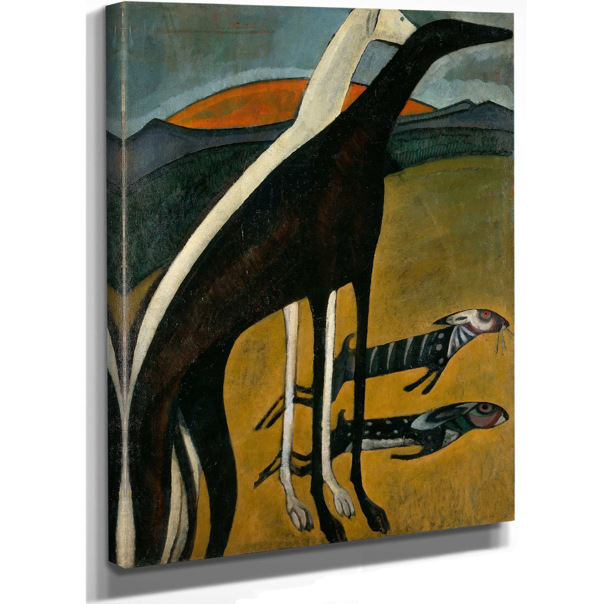 Greyhounds by Amadeo De Souza Cardoso