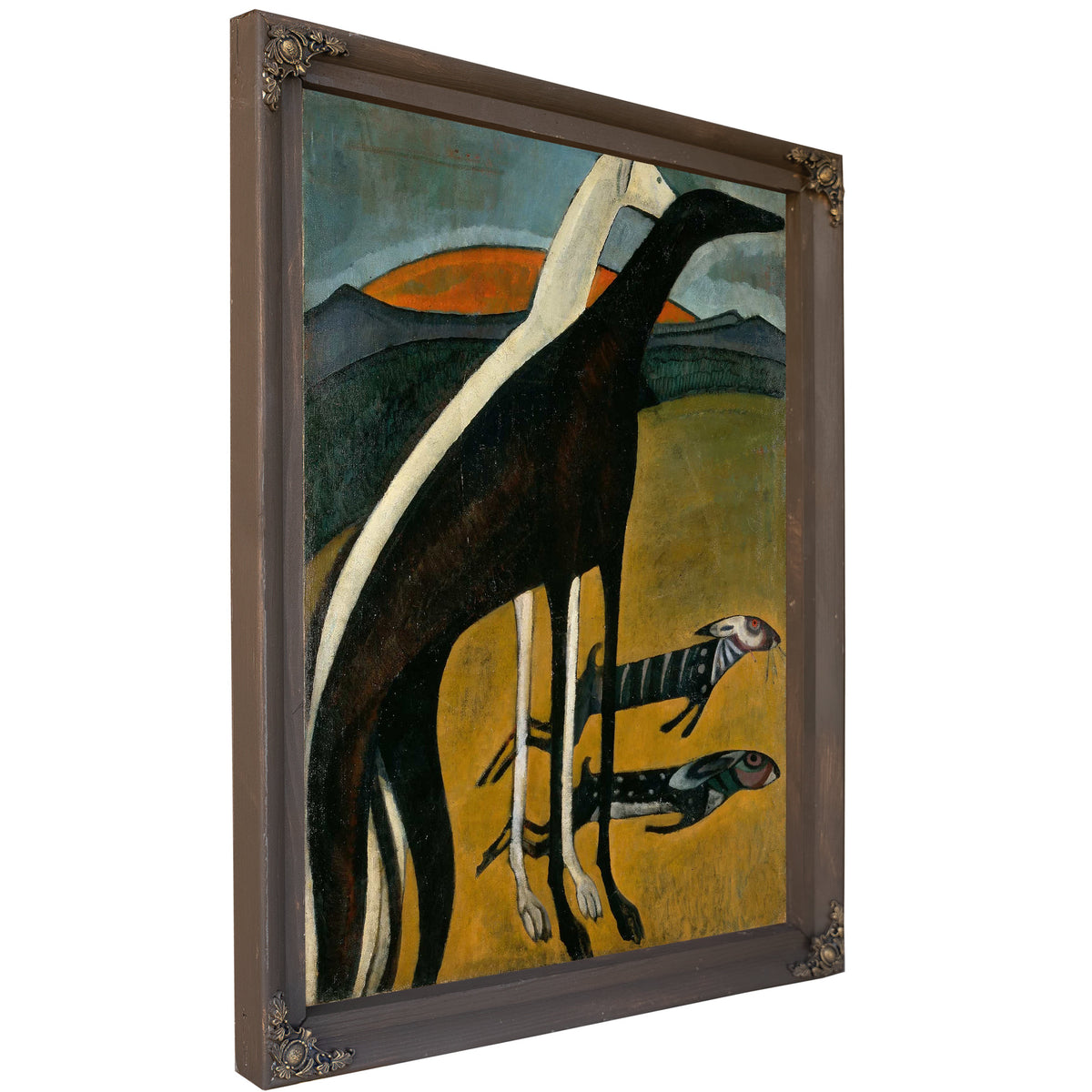 Greyhounds by Amadeo De Souza Cardoso