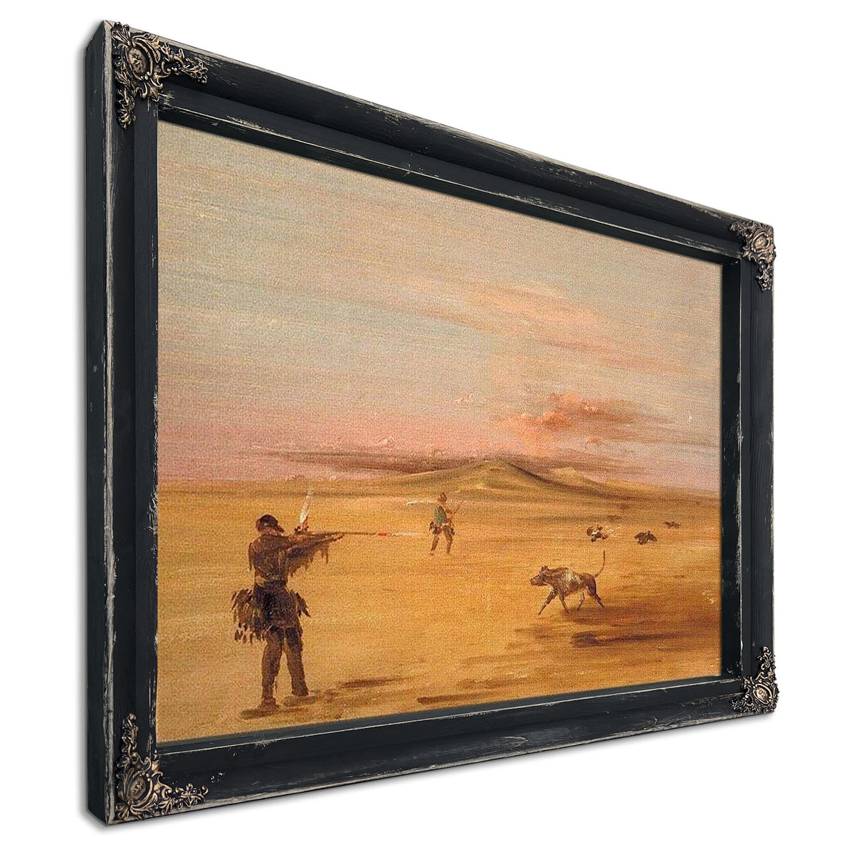 Grouse Shooting On The Missouri Prairies By George Catlin
