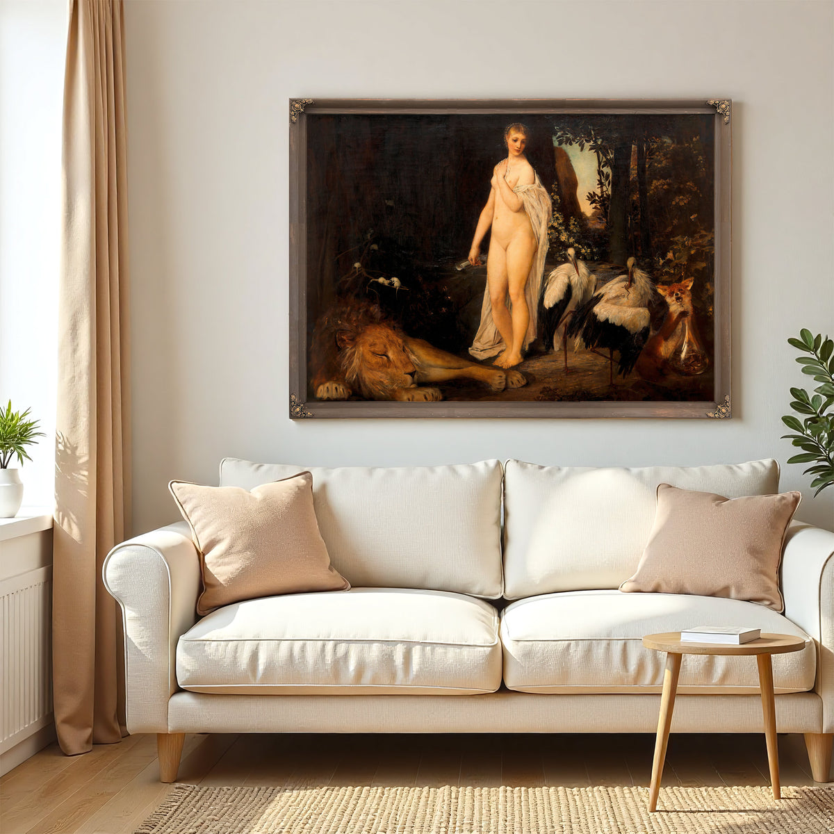 Fabel 1883 By Gustav Klimt