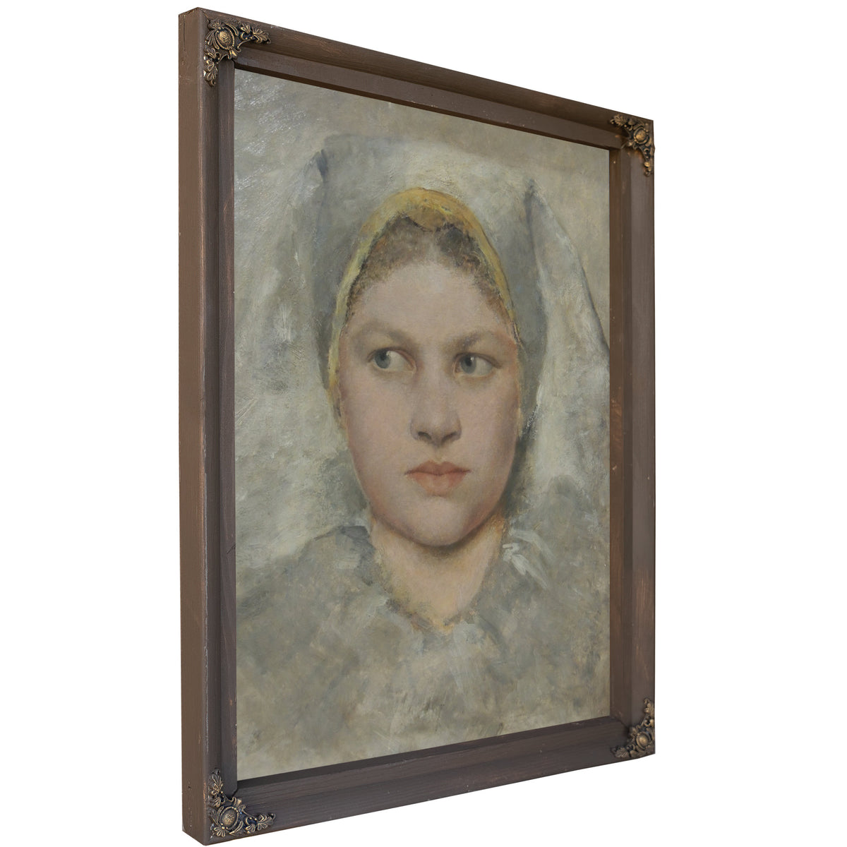 Head Study a Girl von Hana By Gustav Klimt