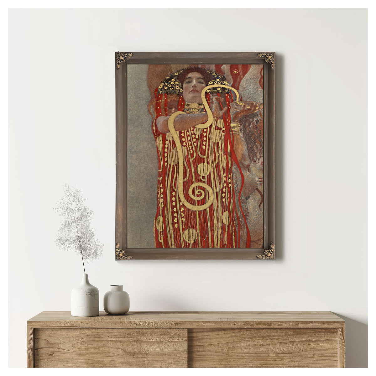 Hygieia By Gustav Klimt