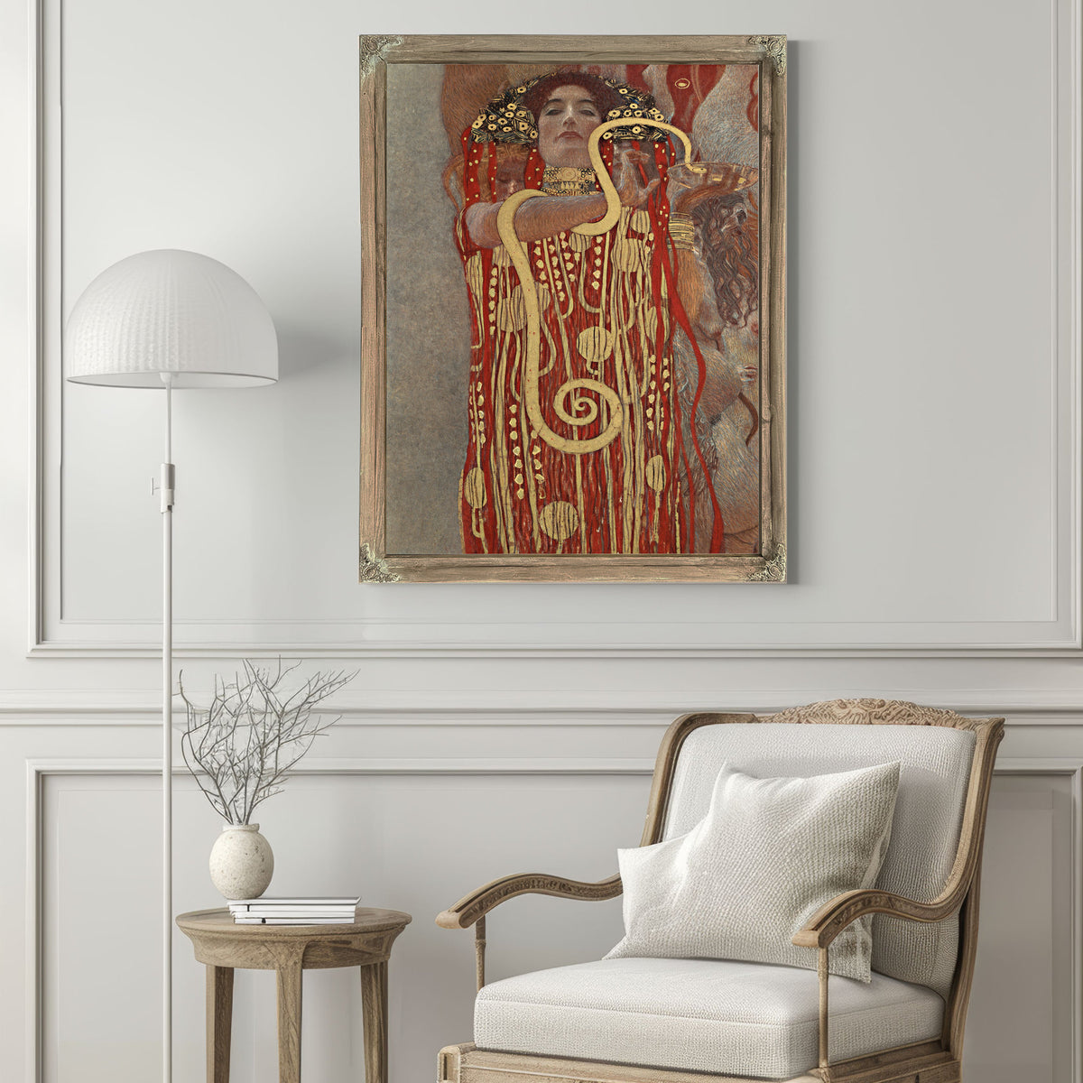 Hygieia By Gustav Klimt