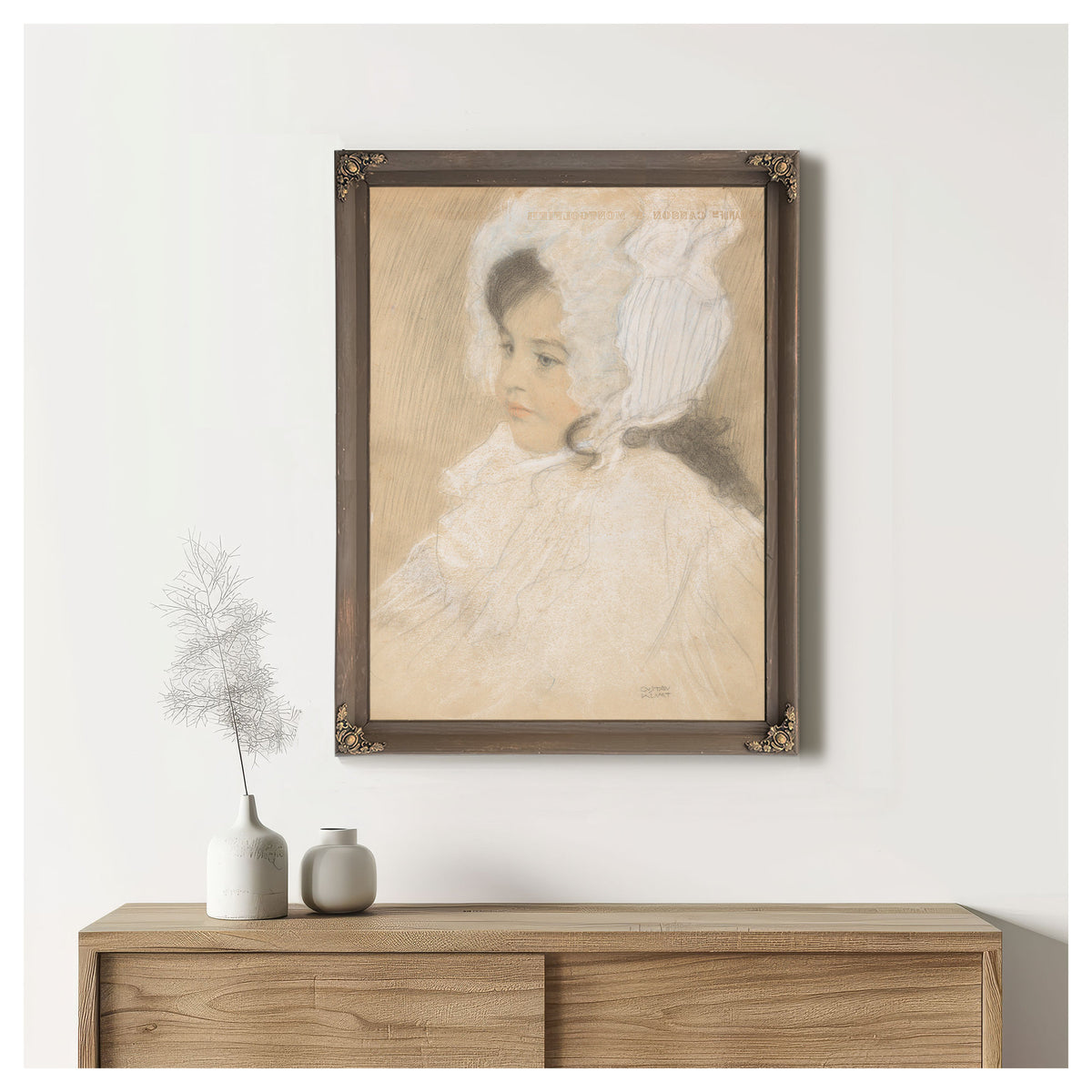 Kinderbildnis Marie Moll 19021904 By Gustav Klimt