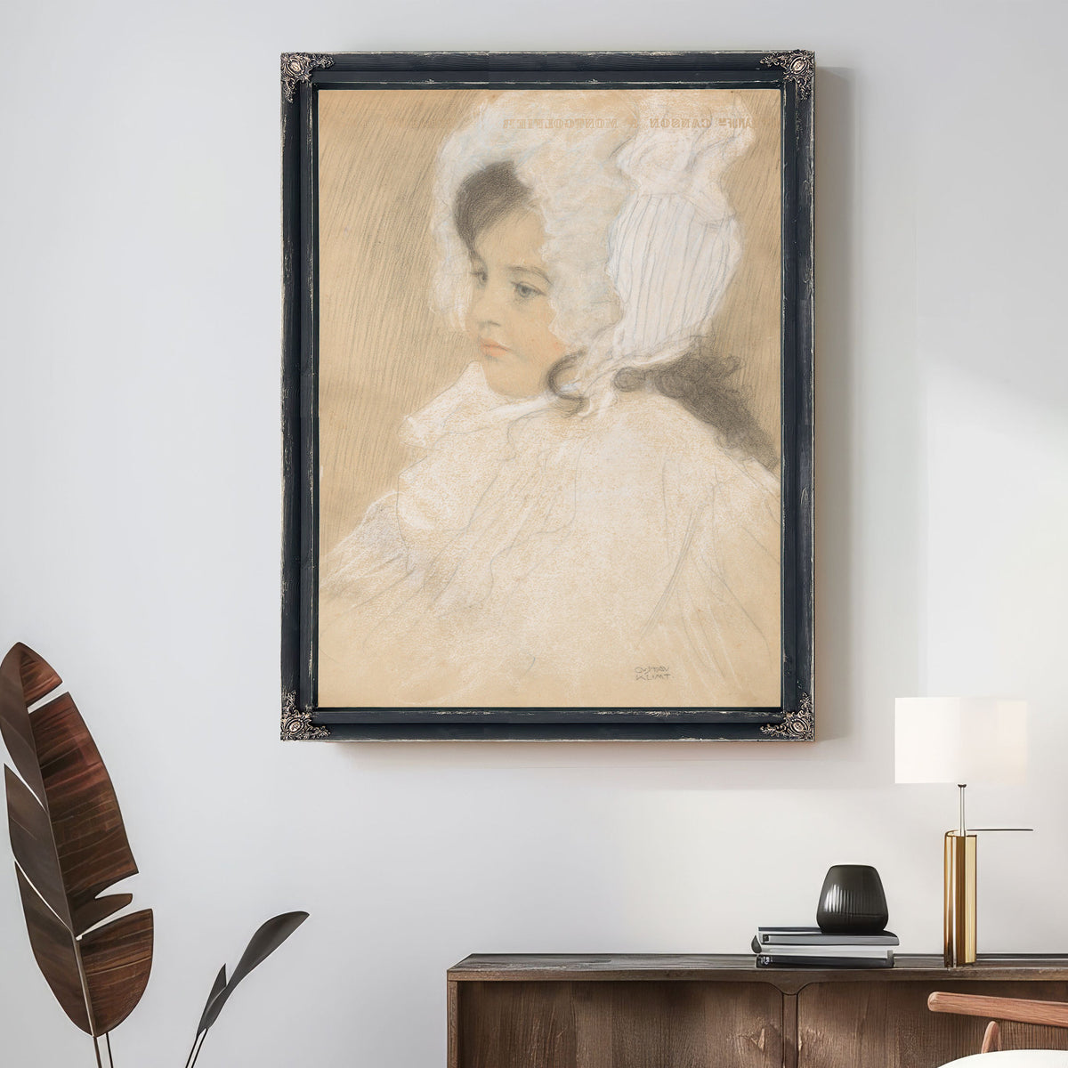 Kinderbildnis Marie Moll 19021904 By Gustav Klimt