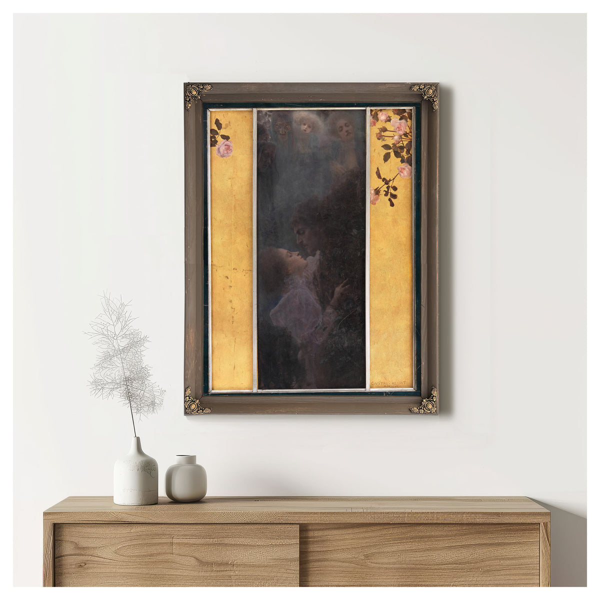 Liebe 1895 By Gustav Klimt