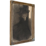 Portrait a Lady Cape Hat 1897 1898 By Gustav Klimt