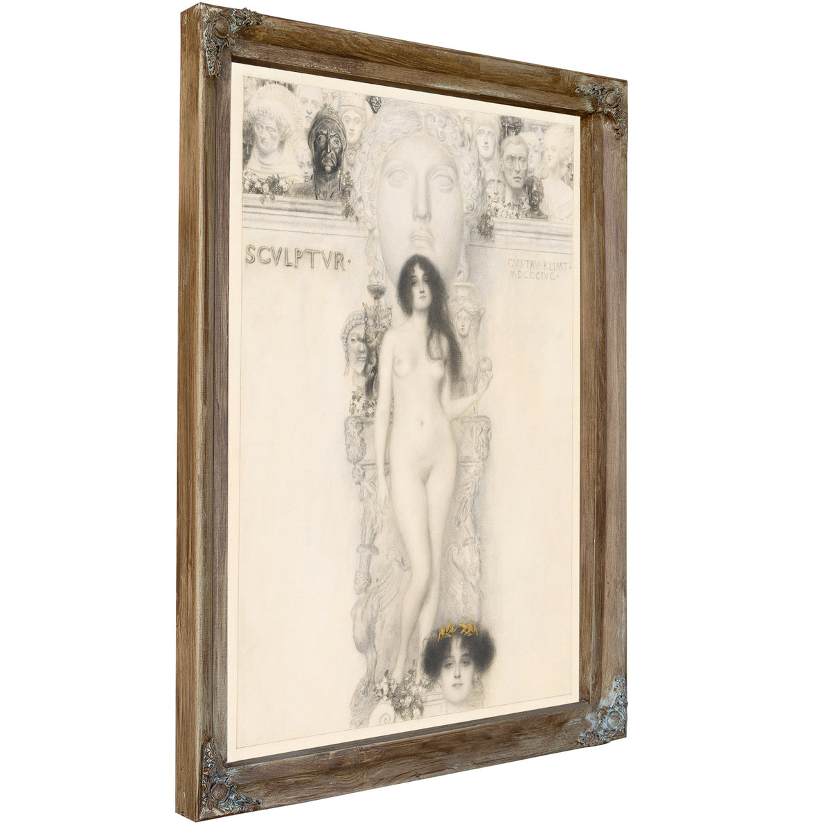 Sculptur By Gustav Klimt