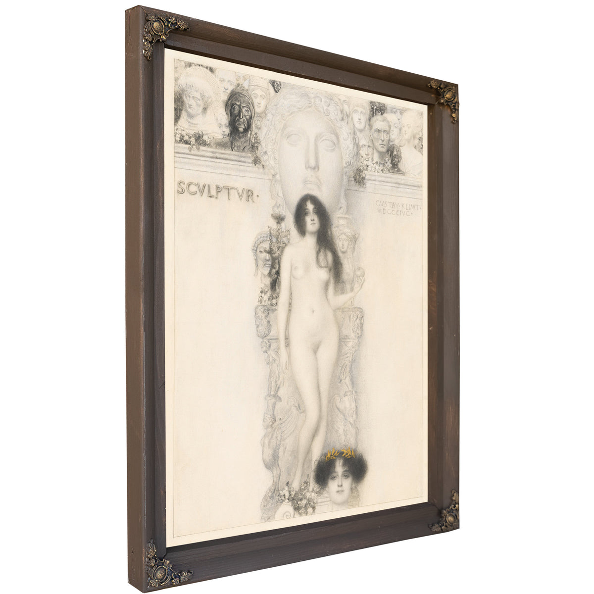 Sculptur By Gustav Klimt
