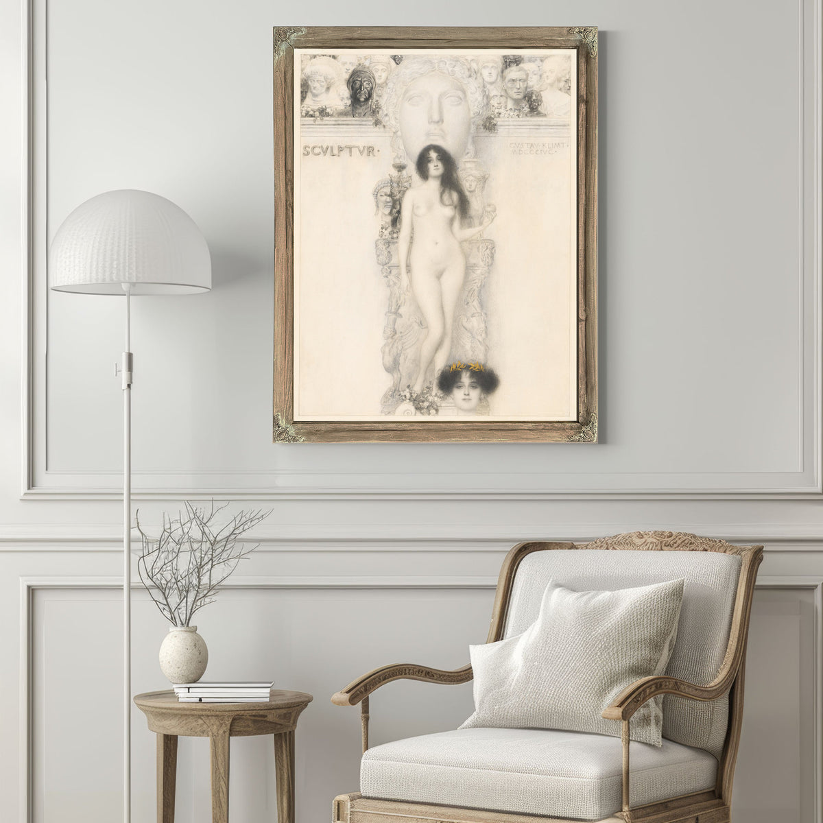Sculptur By Gustav Klimt