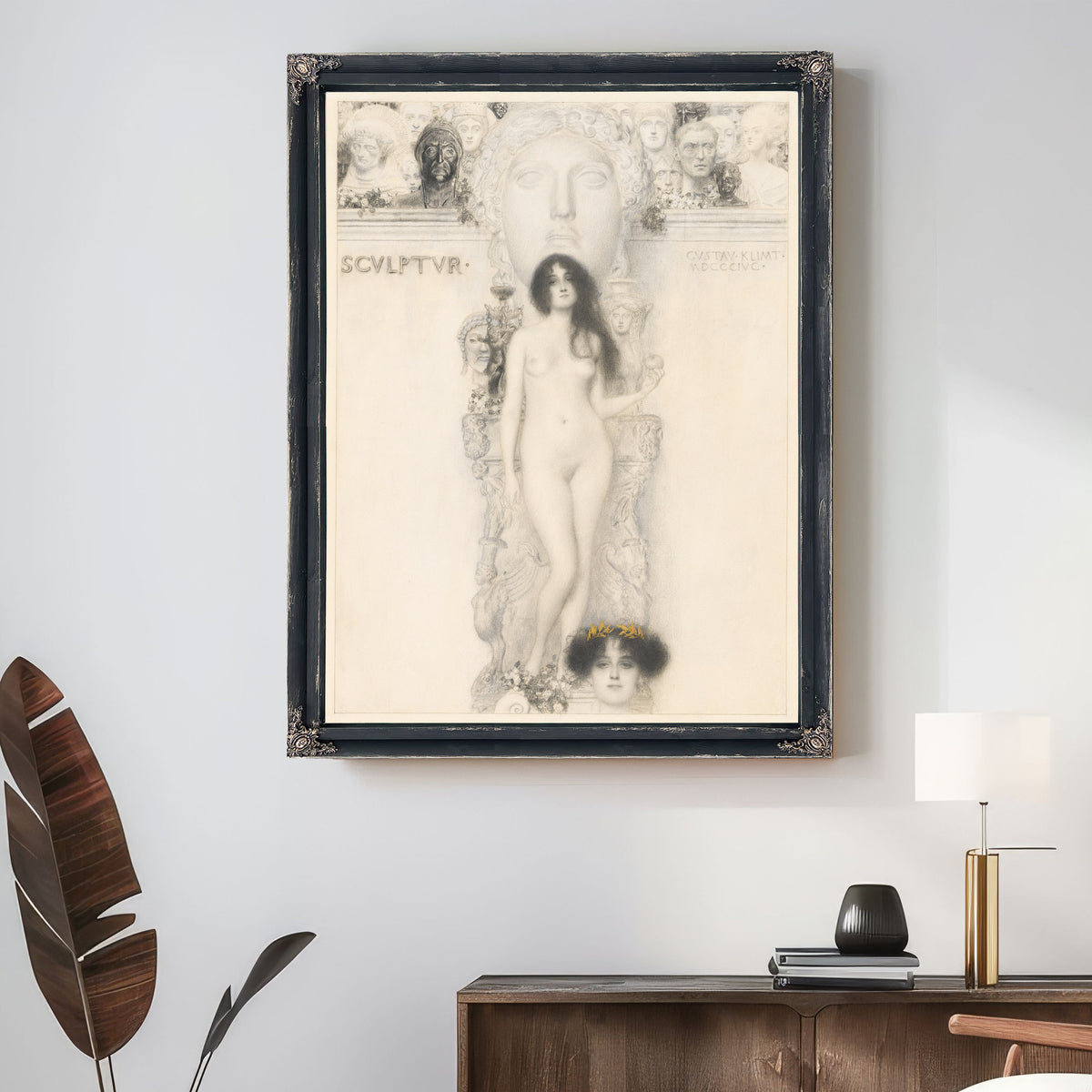Sculptur By Gustav Klimt