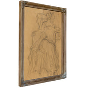 Sitzend von Vorne 1903 By Gustav Klimt