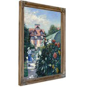 Dahlias Garden Petit Gennevilliers By Gustave Caillebotte