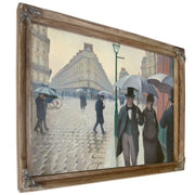 Paris Street Rainy Day By Gustave Caillebotte