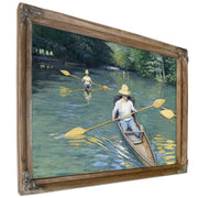 Skiffs 1877 By Gustave Caillebotte