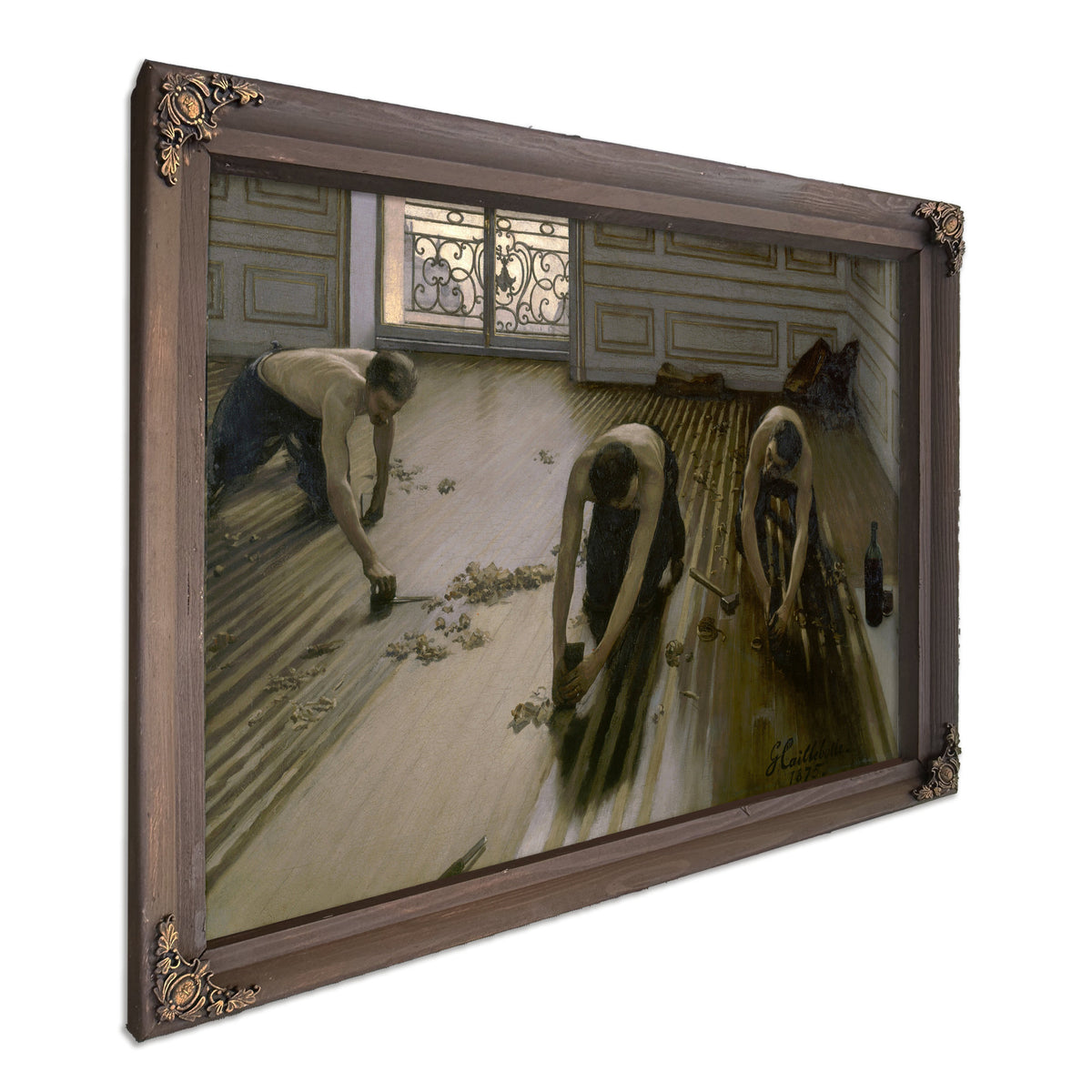 The Floor Planers 1875 By Gustave Caillebotte