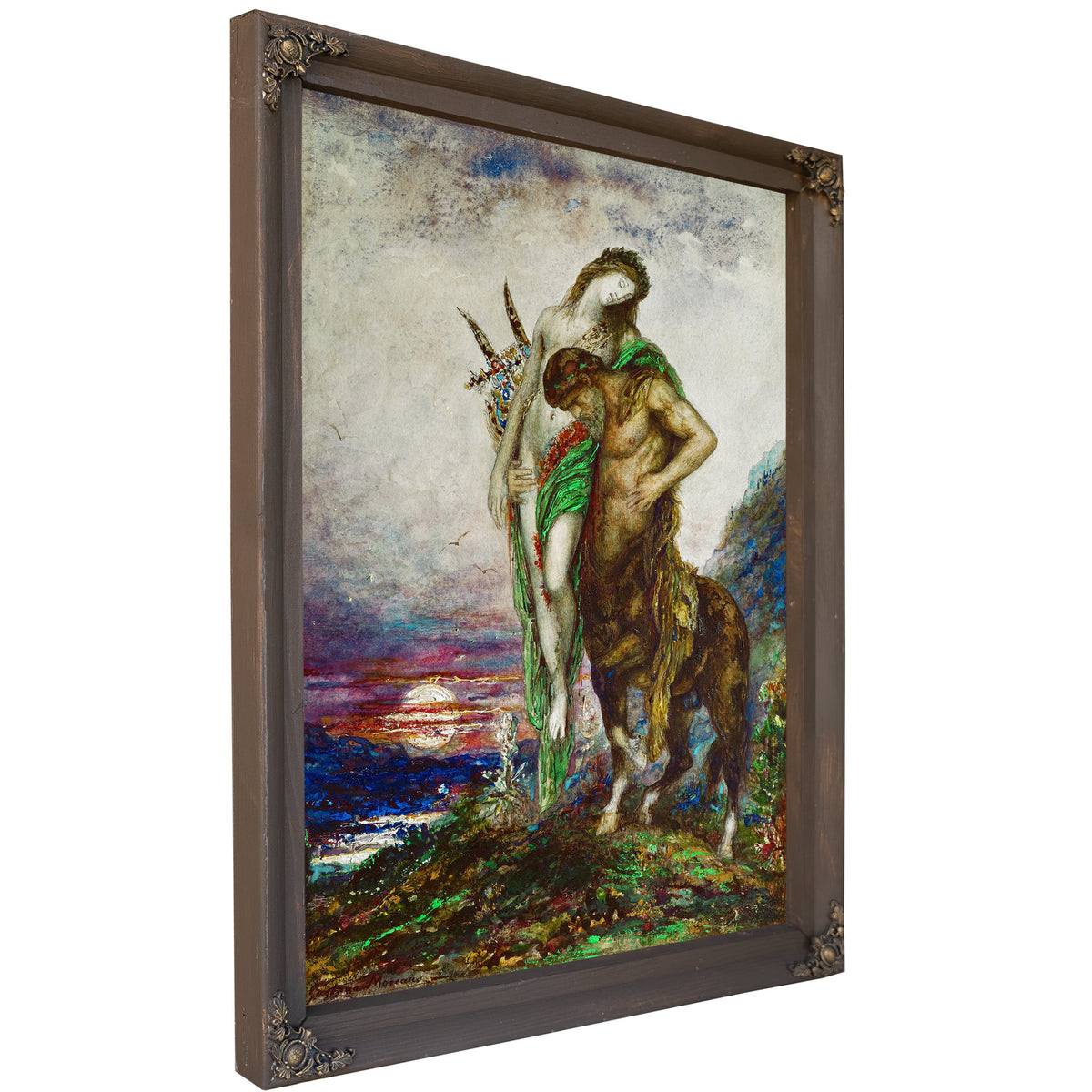 Dead Poet Carried a Centaur 1890 By Gustave Moreau