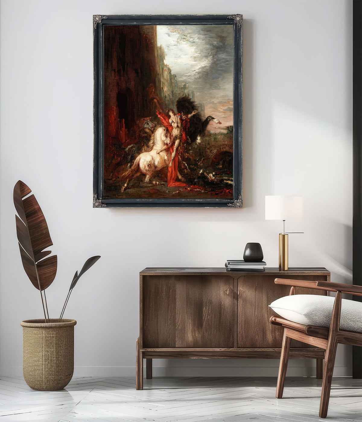 Diomedes Devoured His Horses 1865 1870 By Gustave Moreau