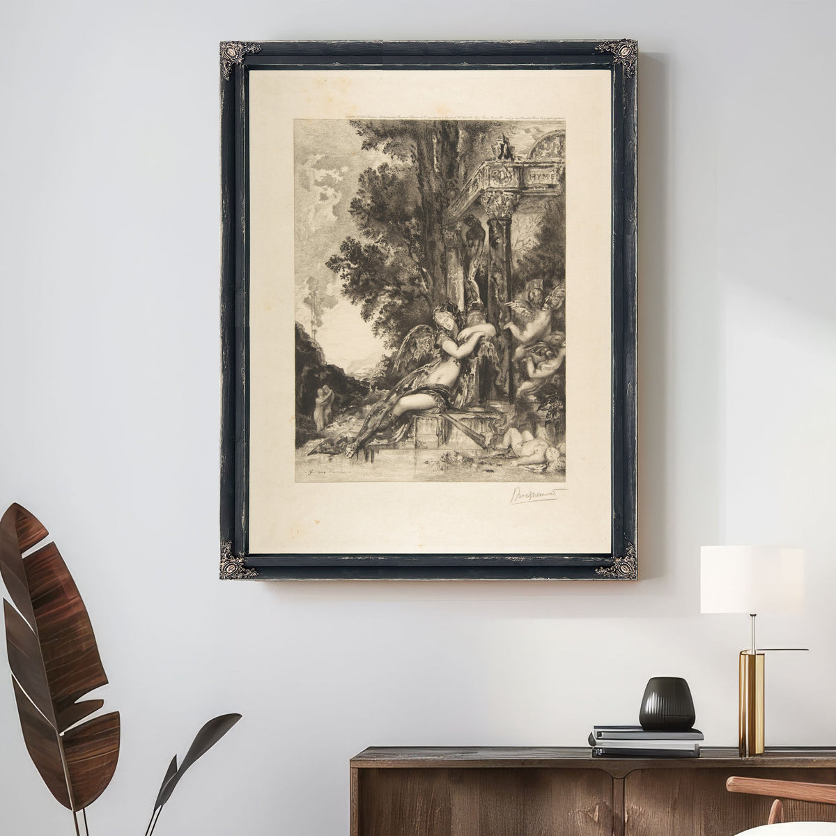Discord the Fables la Fontaine By Gustave Moreau