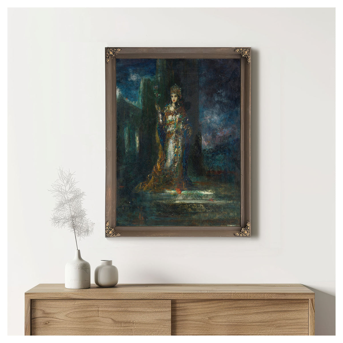 La Fiancee de la Nuit By Gustave Moreau
