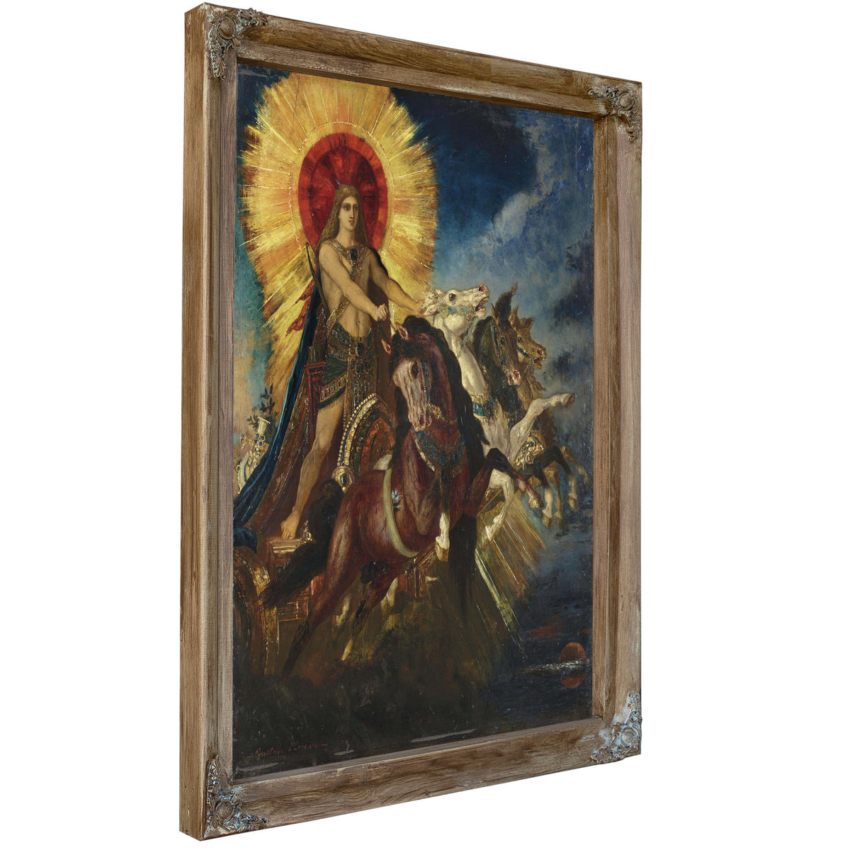 Le Char D Apollon Ou Pheubus Apollon By Gustave Moreau