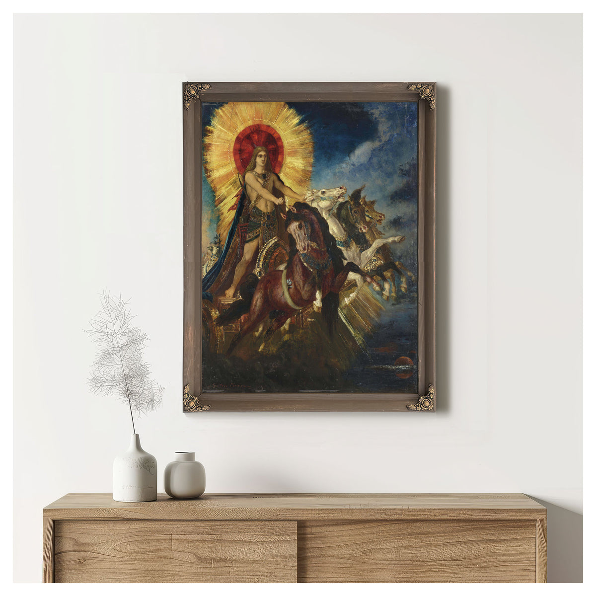Le Char D Apollon Ou Pheubus Apollon By Gustave Moreau