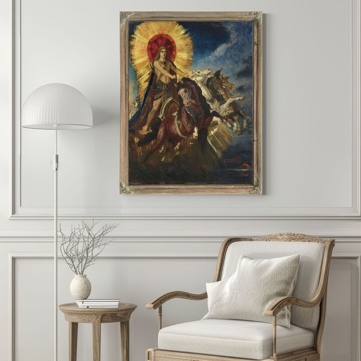 Le Char D Apollon Ou Pheubus Apollon By Gustave Moreau