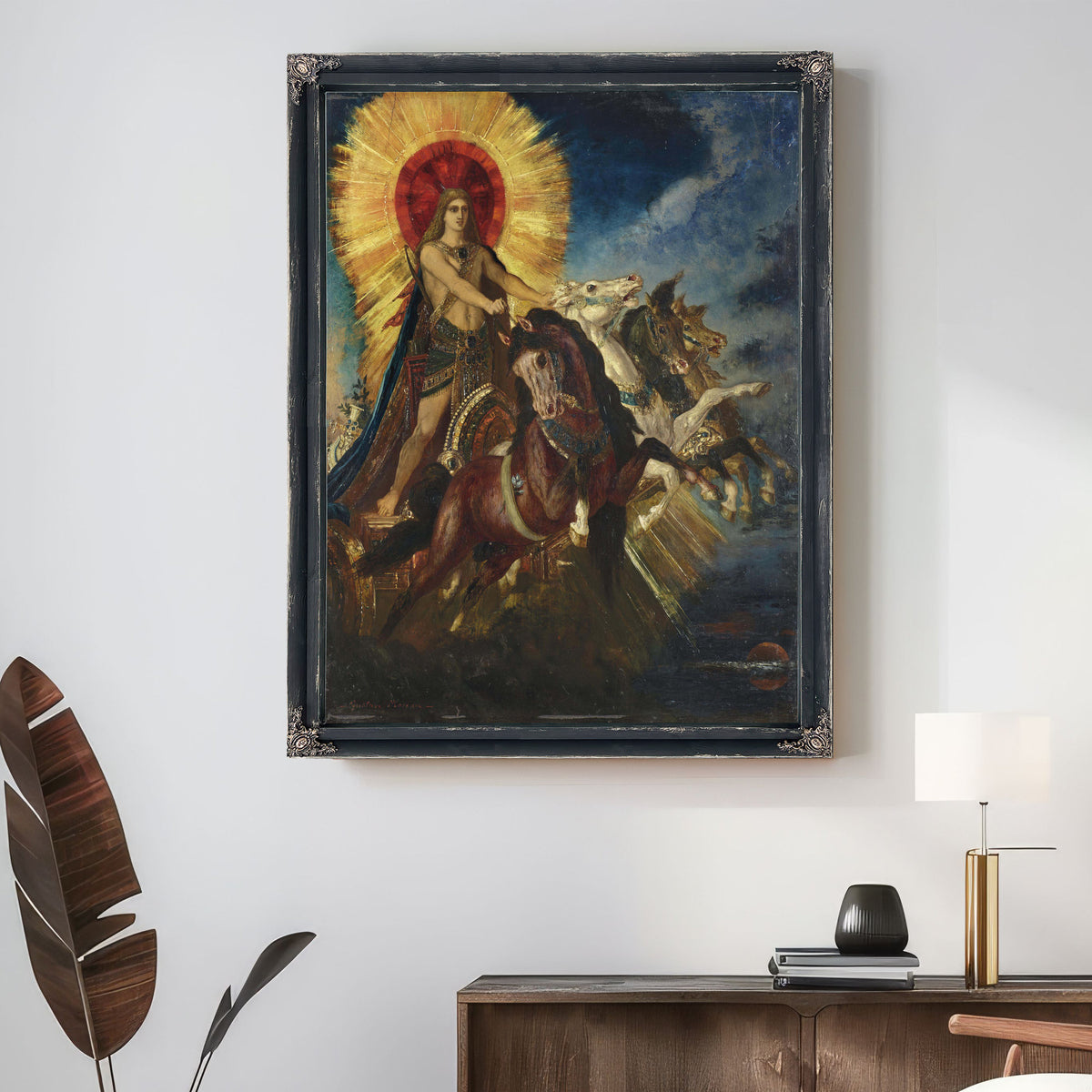 Le Char D Apollon Ou Pheubus Apollon By Gustave Moreau