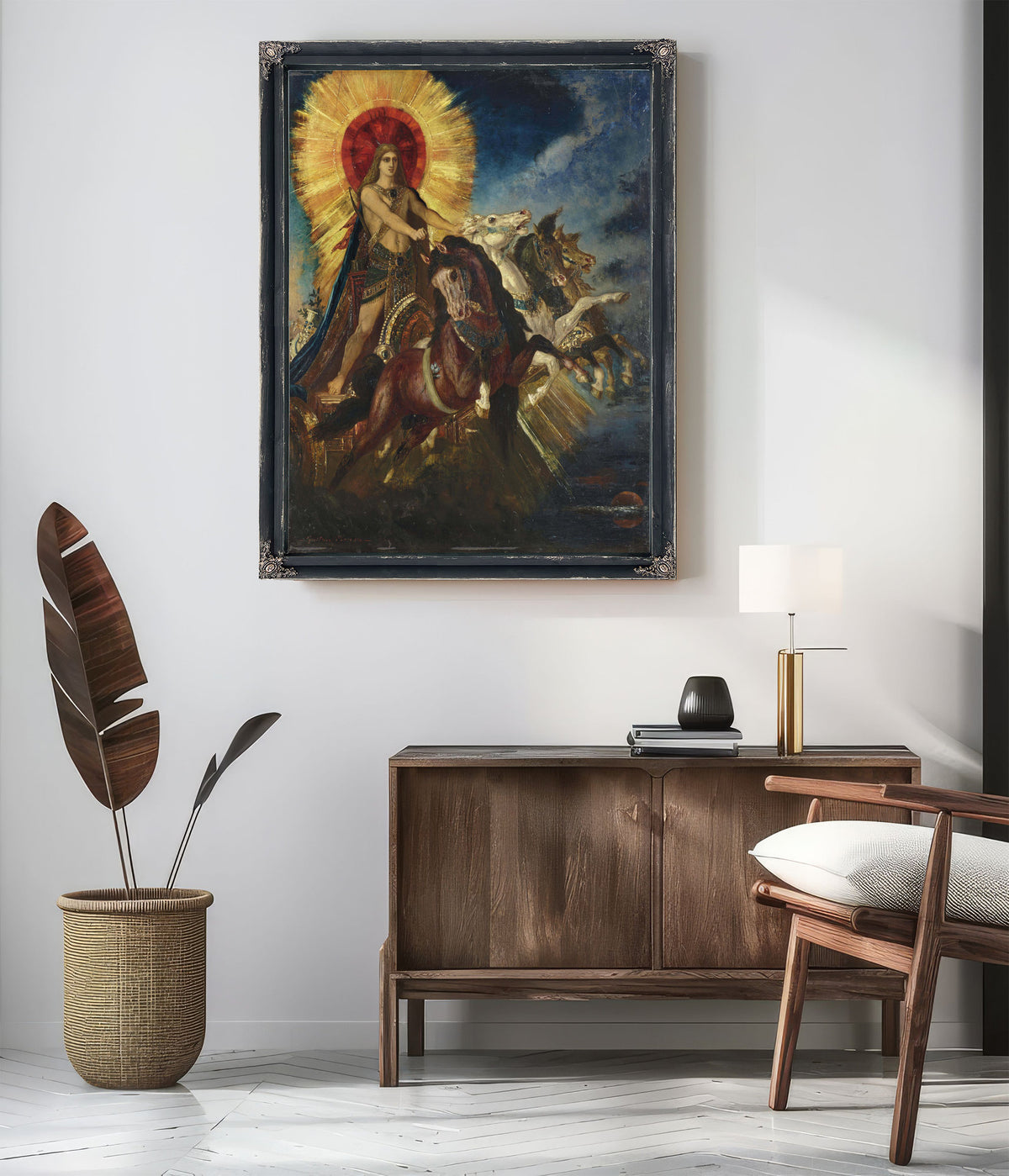 Le Char D Apollon Ou Pheubus Apollon By Gustave Moreau