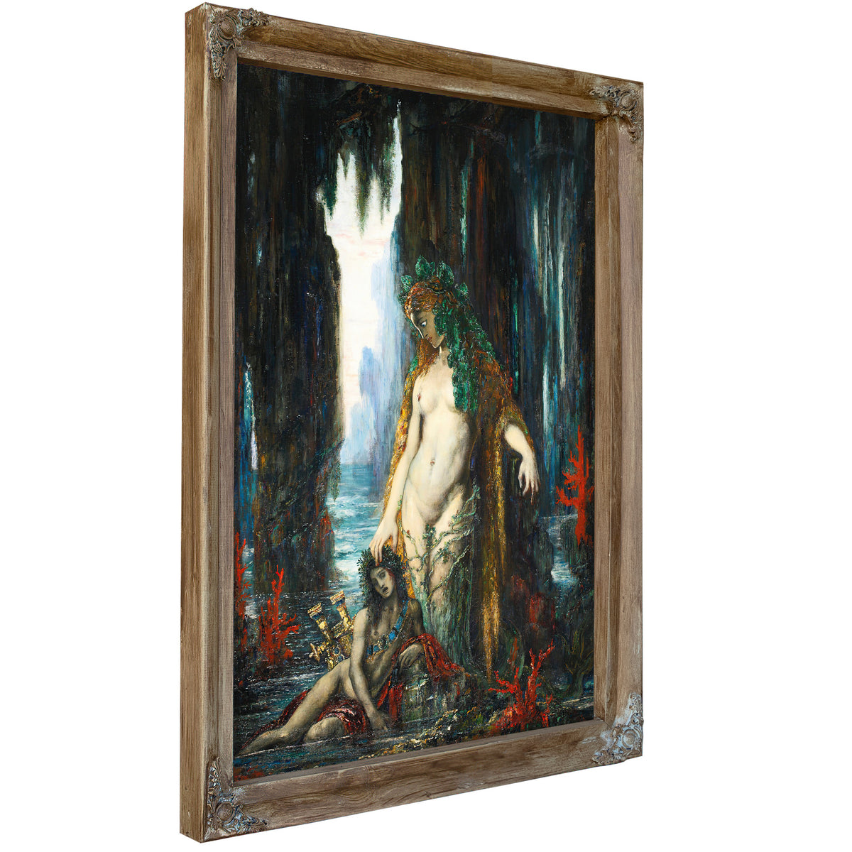Le Poete et la Sirene 1893 By Gustave Moreau