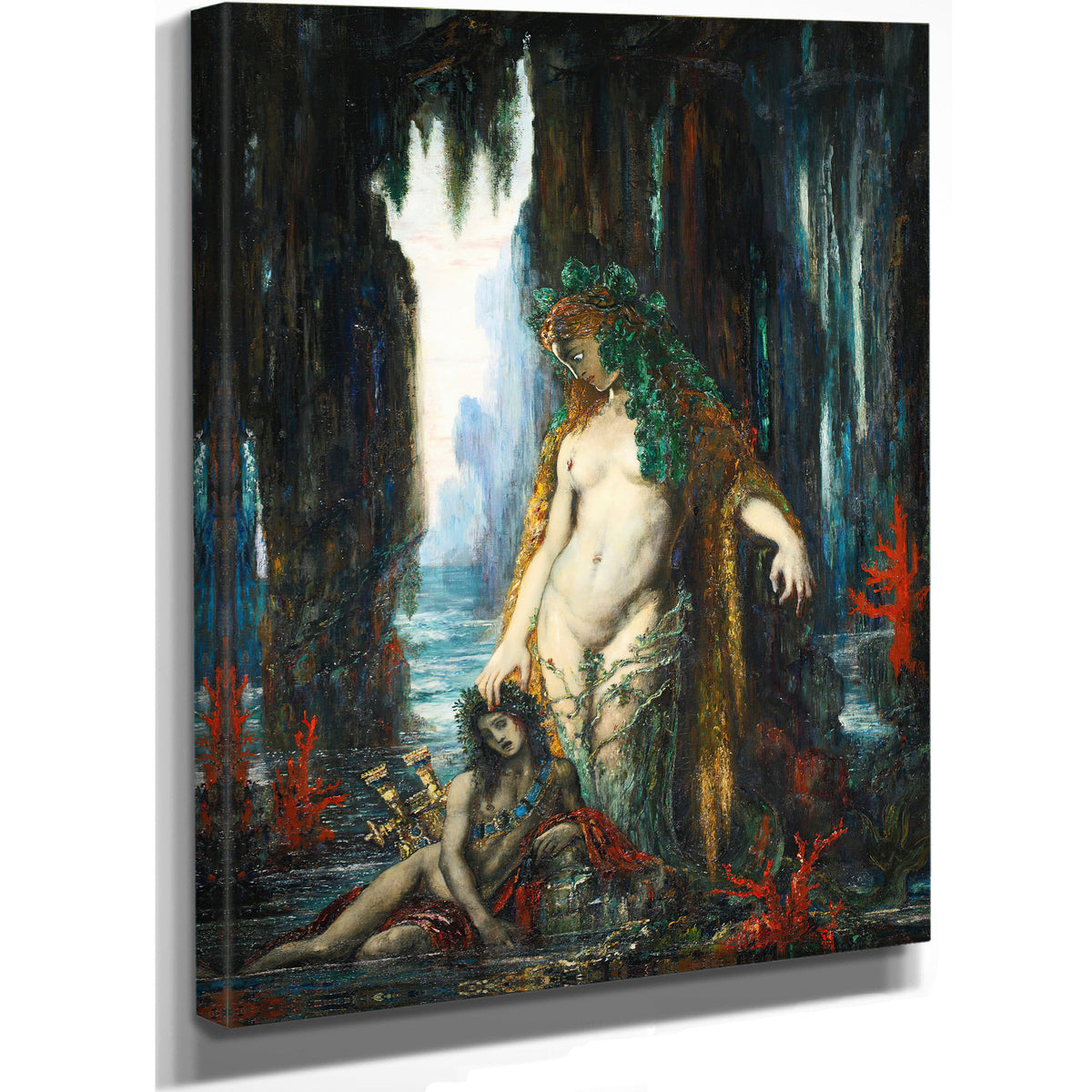 Le Poete et la Sirene 1893 By Gustave Moreau