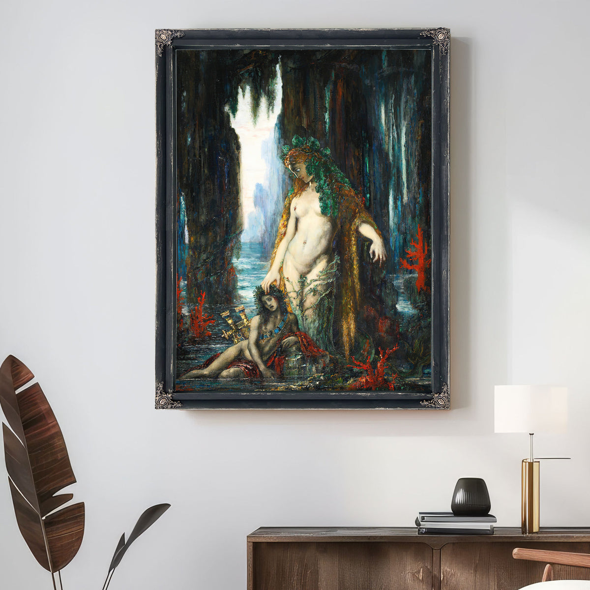 Le Poete et la Sirene 1893 By Gustave Moreau