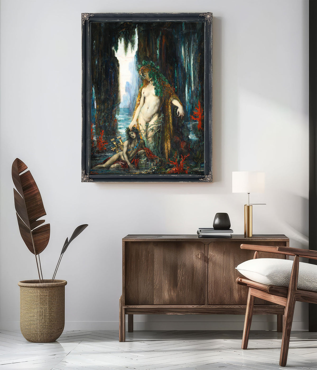 Le Poete et la Sirene 1893 By Gustave Moreau
